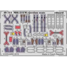 Eduard MiG-21UM ejection seats Trumpeter 02865