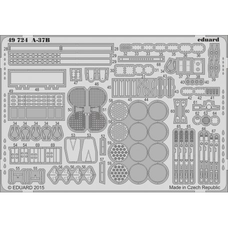 Eduard A-37B S.A. Trumpeter 02889