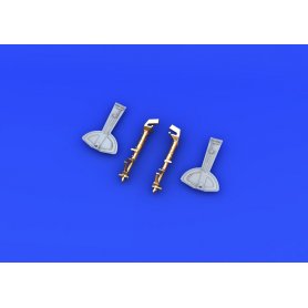 Eduard Bf 109G-6 undercarriage legs BRONZE REVELL