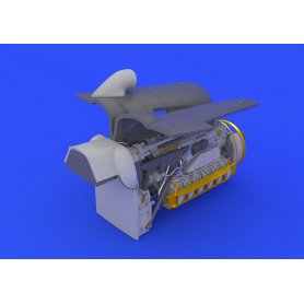 Eduard Bf 109G-6 engine - fuselage guns EDUARD