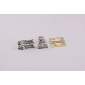 Eduard 1:48 P-38J turbochargers air intakes dla Academy