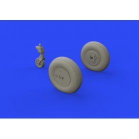 Eduard Ki-61-Id wheels TAMIYA