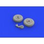 Eduard Ki-61-Id wheels TAMIYA