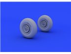 Eduard 1:72 Wheels for Ilyushin Il-2 / Tamiya 