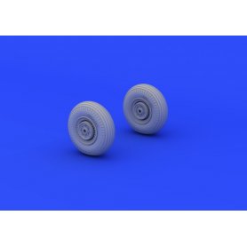 Eduard Il-2 wheels TAMIYA