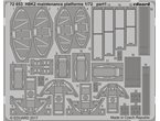 Eduard 1:72 Rusztowania techniczne do Kawanishi H8K2 dla Hasegawa