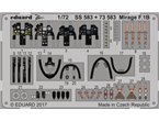 Eduard 1:72 Mirage F.1B / Special Hobby 