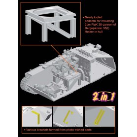Dragon 1:35 Bergepanzer 38t Hetzer mit 2cm FlaK 38