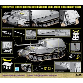 Dragon 1:35 Sd.Kfz.184 Ferdinand Elefant w/Zimmerit