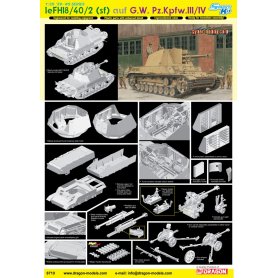 Dragon 1:35 leFH18/40/2 sf auf G.W. Pz.Kpfw.III/IV