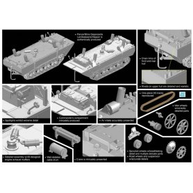 Dragon 1:72 Panzerfahre Gepanzerte Landwasserschlepper Prototype Nr.I