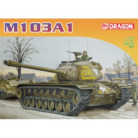 Dragon 1:72 7519 M103A1 Heavy Tank
