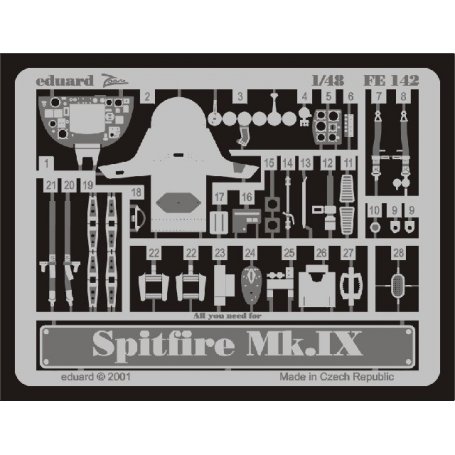 Eduard Spitfire Mk.IX ICM