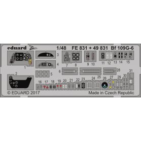 Eduard 1:48 Messerschmitt Bf-109 G-6 dla Zvezda