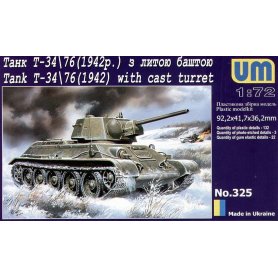 UM 325 CZOŁG T-34/76 1942 1/72