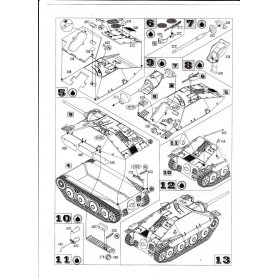Unimodels 1:72 Jagdpanzer 38t Hetzer późna wersja