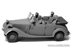 MB 1:35 Niemieccy wojskowi / WWII | 5 figurek |