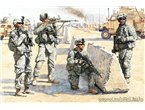 MB 1:35 US CHECK POINT IN IRAQ | 4 figurines |
