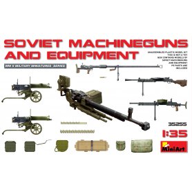Mini Art 1:35 Radzieckie karabiny maszynowe i wyposażenie