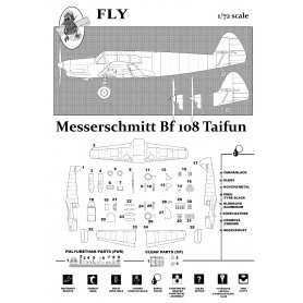 Fly 72032 Messerschmitt Bf 108B/D Taifun 2-1