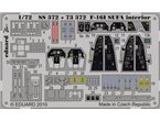 Eduard 1:72 Interior elements for F-16I SUFA / Kinetic 