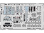 Eduard 1:72 Interior elements for Sukhoi Su-27SM Flanker B / Zvezda 7295 