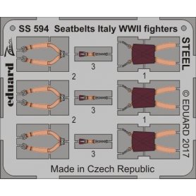 Eduard Seatbelts Italy WWII fighters STEEL