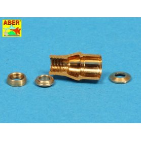 ABER 1:35 Metalowa lufa do Pz.Kpfw.V Panther Ausf.A/D/wczesna G w hamulcem wylotowym