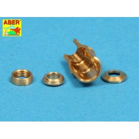 ABER 1:35 Metalowa lufa do Pz.Kpfw.V Panther Ausf.A/D/wczesna G w hamulcem wylotowym