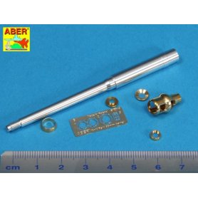 ABER 1:35 Metalowa lufa do Pz.Kpfw.VI Tger wczesna wersja 88mm KwK 36 L\56