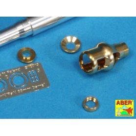 ABER 1:35 Metalowa lufa do Pz.Kpfw.VI Tger wczesna wersja 88mm KwK 36 L\56