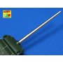 ABER 1:35 Metalowa lufa do M10 76,2mm M7