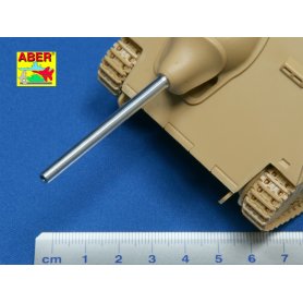ABER 1:35 Metalowa lufa do Jagdpanzer 38t Hetzer i E-10 75mm Pak 39 L/48