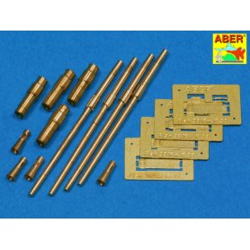 ABER 1:35 Zestaw metalowych luf do Flakvierling 38 20mm L/56 4 sztuki