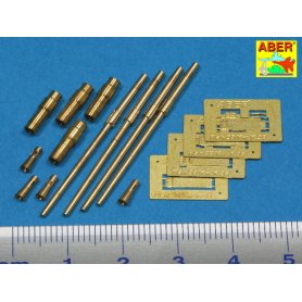 ABER 1:35 Zestaw metalowych luf do Flakvierling 38 20mm L/56 4 sztuki