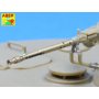 ABER 1:35 Zestaw metalowych luf do MG-345 Panzermantel 2 sztuki