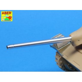 ABER 1:35 Metalowa lufa do Jagdpanzer 38t Hetzer 75mm Pak 39 L/48 bez hamulca wylotowego