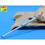 ABER 1:35 Metalowa lufa do TIRAN 5 wersja B 105mm M-68