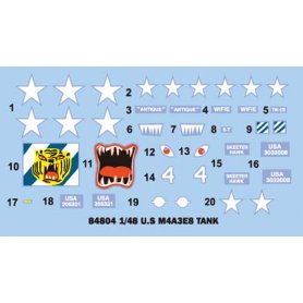 Hobby Boss 1:48 84804 M4A3E8 Tank Korean War