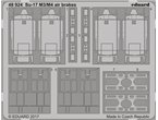 Eduard 1:48 Hamulce aerodynamiczne do Sukhoi Su-17 M3 / M4 dla Kittyhawk