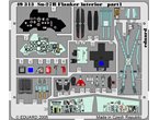 Eduard 1:48 Interior elements for Sukhoi Su-27 Flanker B / Academy 