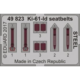 Eduard Ki-61-Id seatbelts STEEL Tamiya