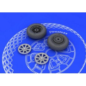 Eduard 1:48 Grumman F6F wheels dla Eduard
