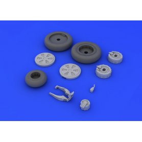 Eduard 1:48 MiG-21PFM wheels dla Eduard