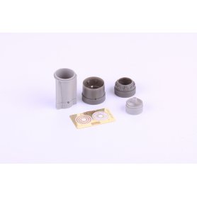 Eduard 1:48 Crusader exhaust nozzle dla Hasegawa