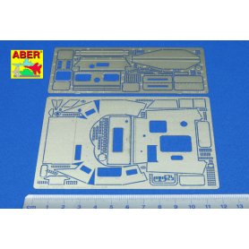 ABER 1:35 Górny kadłub do Panzerjager I dla Italeri i Zvezda cz.4 zestaw dodatkowy