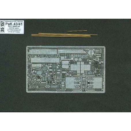 ABER 1:35 Pak 43/41 dla AFV Club cz.1 zestaw podstawowy