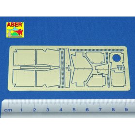 ABER 1:35 Błotniki do Sd.Kfz.251/1 Ausf.D dla Dragon cz.2 zestaw dodatkowy