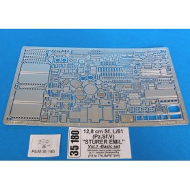 ABER 1:35 Sturer Emil dla Trumpeter cz.1 zestaw podstawowy