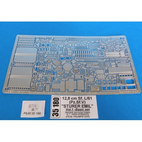 ABER 1:35 Sturer Emil dla Trumpeter cz.1 zestaw podstawowy